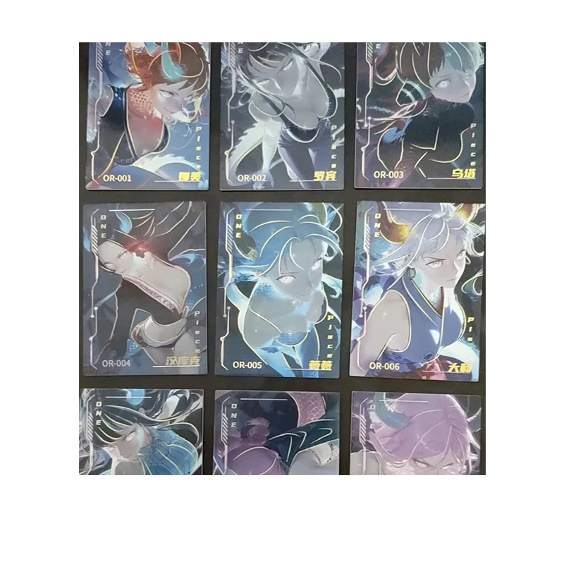 Anime japonés Yamato Miss-Allsunday Boa-Hancock Nefertari D. Vivi tarjetas coleccionables regalo de cumpleaños de Navidad juguetes para niños