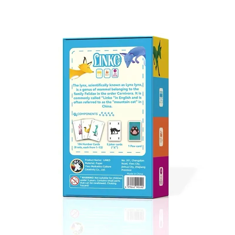 Linko Card Game  2~5 players 30min Tiny Box Strategy Board Game