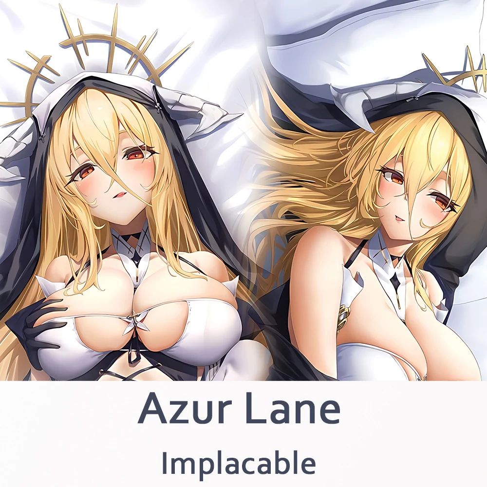 

Azur Lane HMS Implacable Cosplay Dakimakura Hing Body Pillow Case Japanese Anime Game Pillowcase Cushion Cover