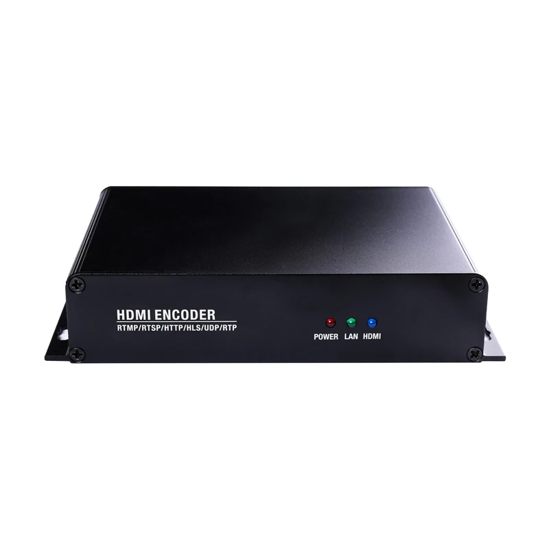 Mini Radio tipo H265 H264 IPTV, codificador de transmisión de vídeo SRT, Facebook, Youtube, Vmix, Wowza, transmisión en vivo