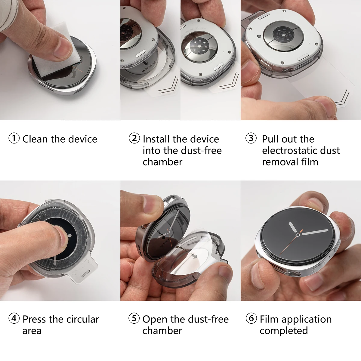 กระจกนิรภัยสำหรับซัมซุงกาแล็กซ - Samsung Smartwatch Accessories บทวิจารณ์และราคา