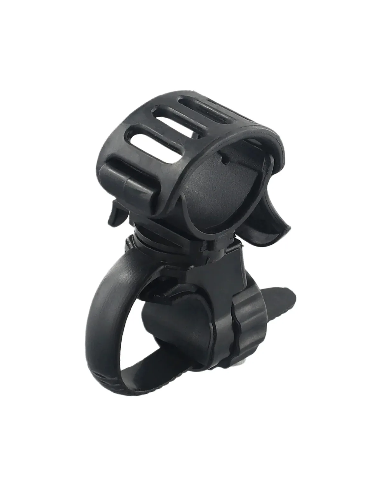 AliExpress NONE 1PC Bicycle Light Bracket 360° Adjustable Flashlight Mount Holder with Anti Slip Clip for MTB Bike Torch Cycling Accessory