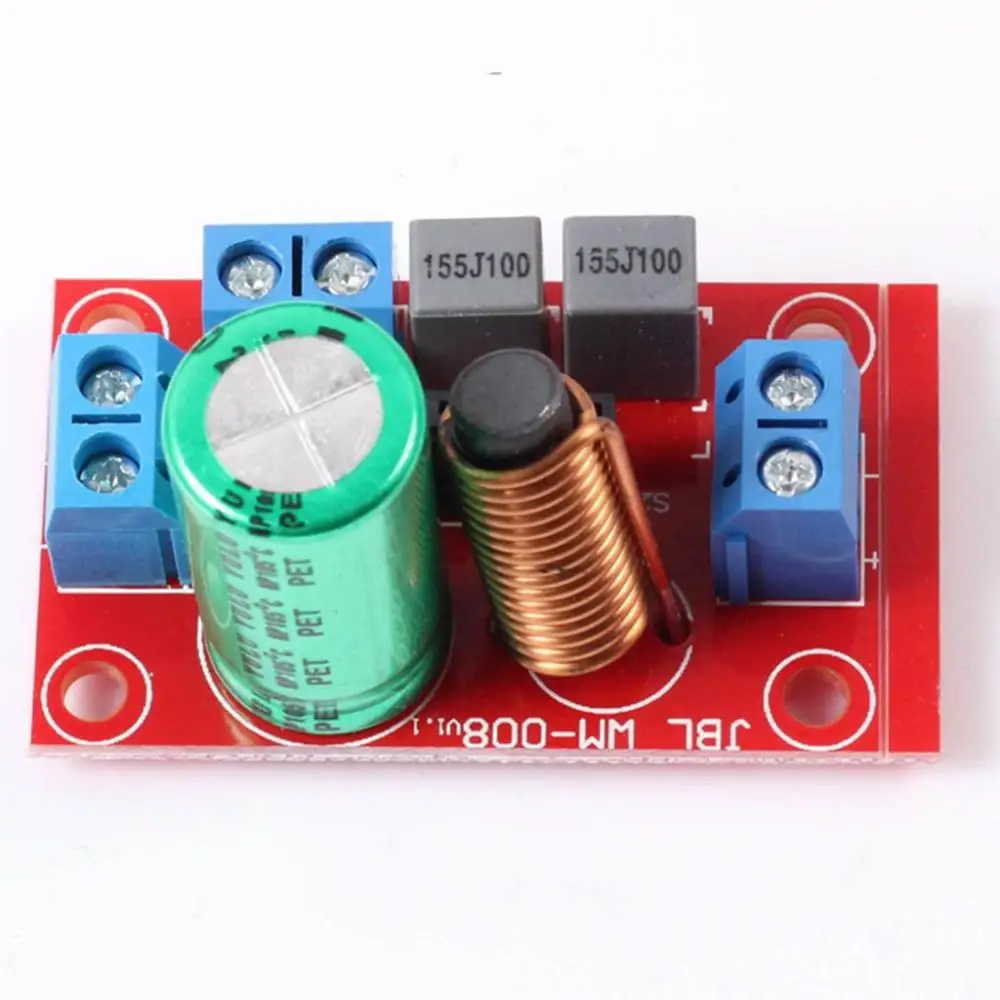 

Portable Treble Bass Adjustable Easy Install Speaker Crossover Filter 2 Way Audio Frequency Divider