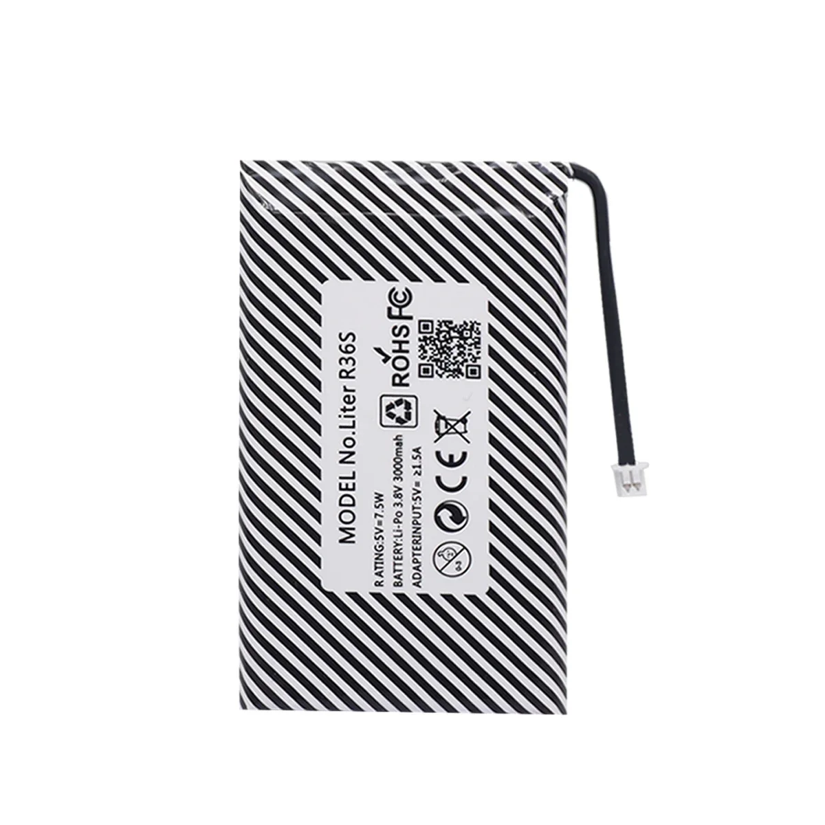 Lithium-Polymer-Akku für 3,8 V, 3000 mAh, für Open-Source-Konsole R36S, Spielmaschinen-Akku