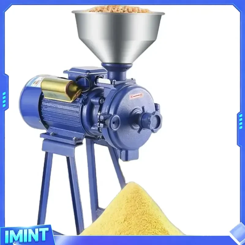 Oil Food Grinder Corn Mill Sunflower Seeds Grinder Wheat Animal Feed Grass Fresh Chili Paste Grinding Machine - view 4