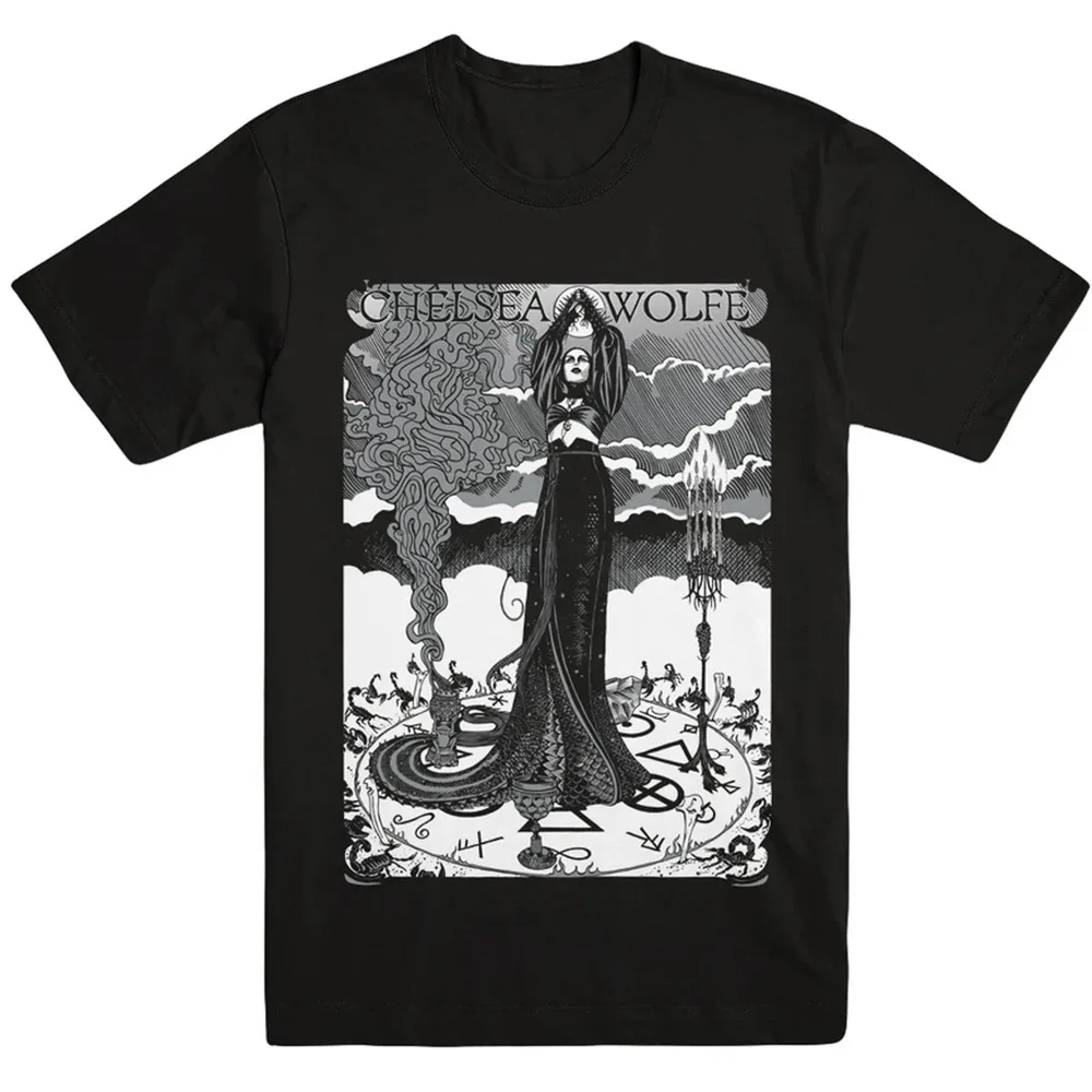 Wolfe Converge Men T-shirt bLACK cOTTON aLL sIZES s TO    Tees Y2K tops Unisex Summer Short Sleeve