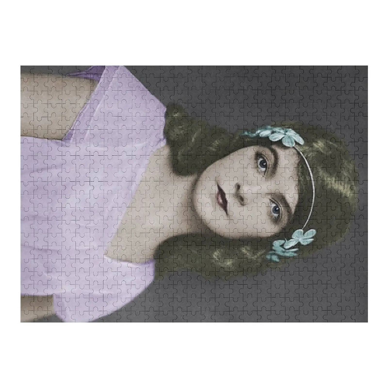 

Lilian Gish Jigsaw Puzzle Wooden Compositions For Children Personalize Puzzle