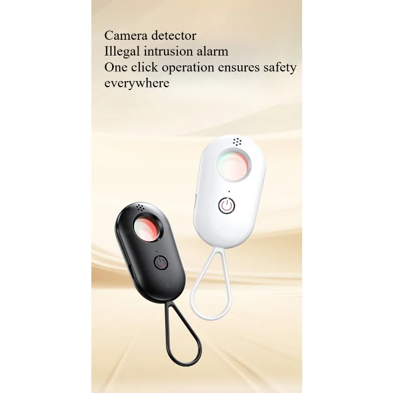 ‌Compact Anti-Spy Detector‌ - USB Rechargeable Bug Finder, Wireless Camera Locator for Home & Office Privacy Protection