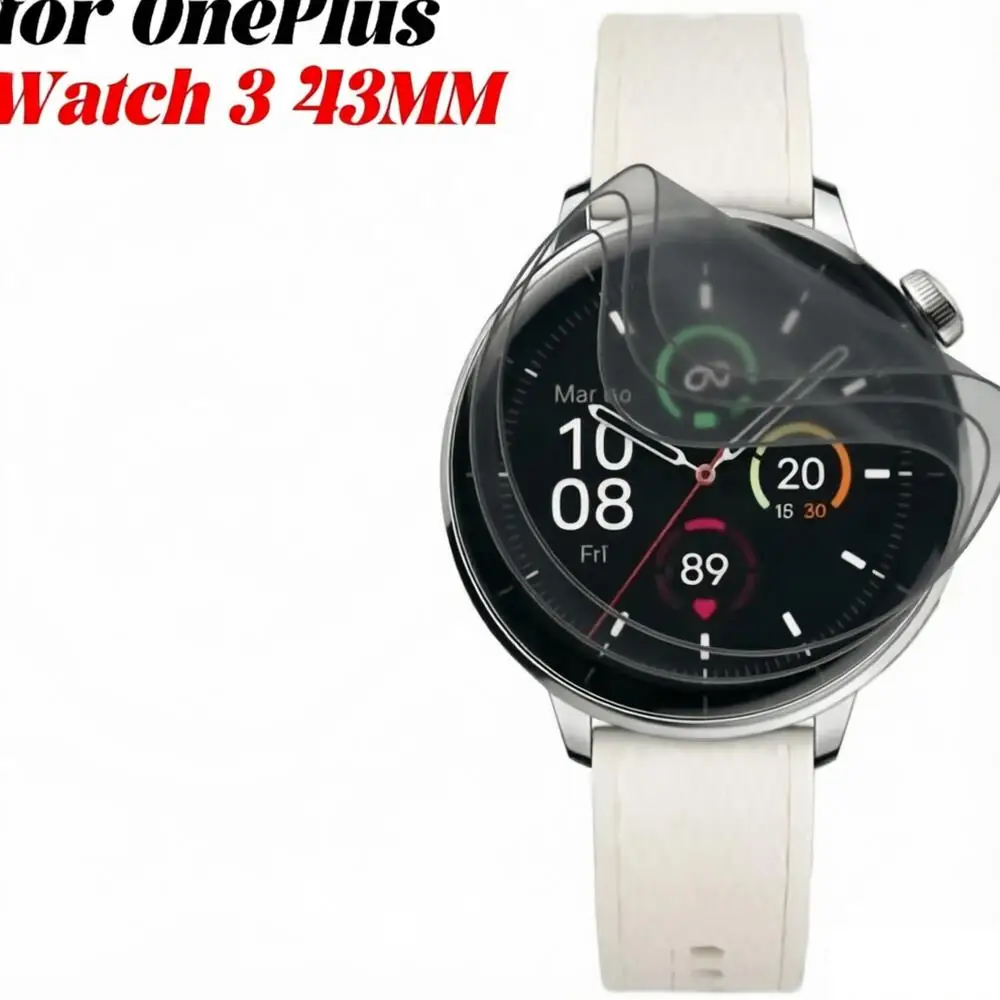 3Pcs Privacy Hydrogel Film For Oneplus Watch 3 Anti-spy Screen Protector Watch 3 43mm - view 5