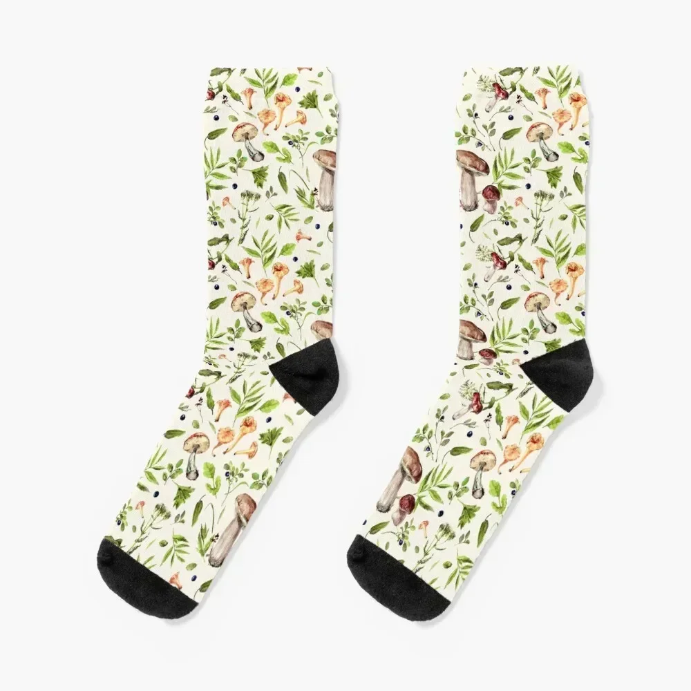 Mushrooms Socks Toe sports gifts luxury FASHION Ladies Socks Men's