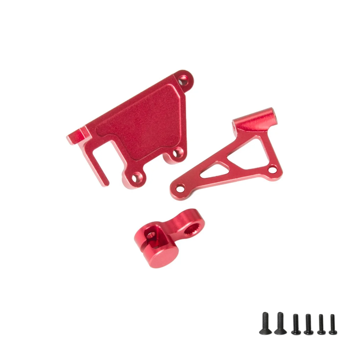 Caliper Servos Mount Servo Bracket LOS261013 for LOSI 1/4 PROMOTO-MX MOTORCYCLE LOS06000 LOS06002 Black