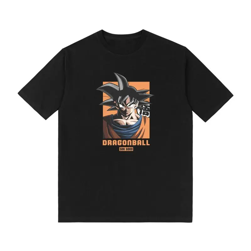 

Dragon Ball Japanese animation peripheral character printing T-shirt two-dimensional summer pure cotton short-sleeved men's