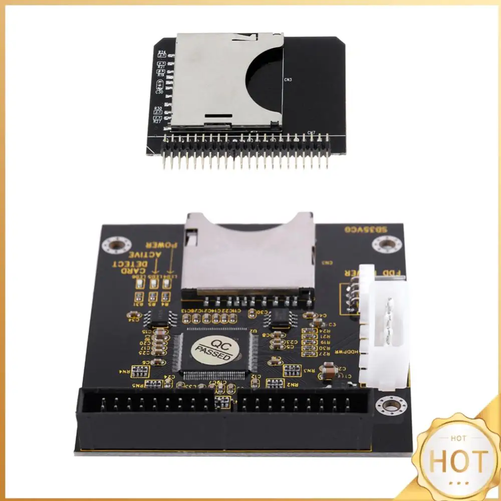 SSD Memory Card 44Pins SD To 2.5 Inch IDE 44Pins SSD Converter Card 5V SD To 3.5 Inch IDE Memory Expansion Card for PC Computer