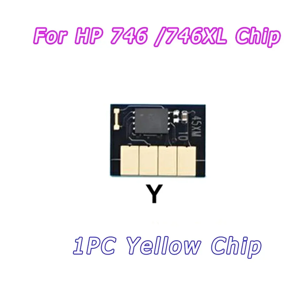 Chip de impressora 746 300ml para hp746 746xl 746 chip de cartucho de tinta para hp designjet z6 z9 + 746xl plotters de grande formato chip único