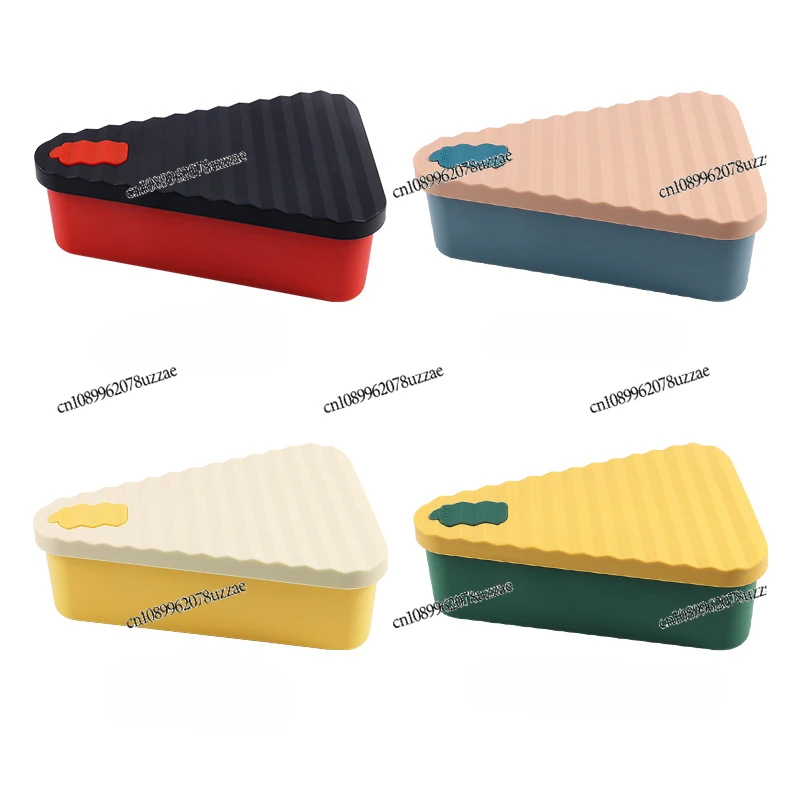 

New Food-grade Silicone Pizza Box, Pastry Food Lunch Storage, Refrigerator Microwave Heating To Keep Fresh