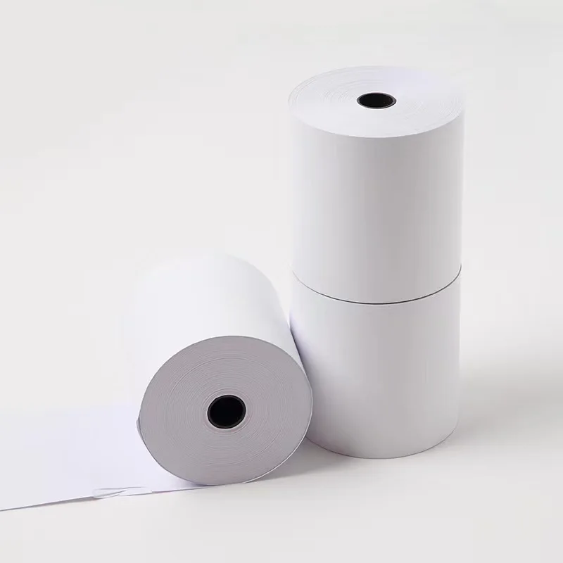 2 rollos de papel térmico para impresora de recibos, 80x50, 80mm, 80x50