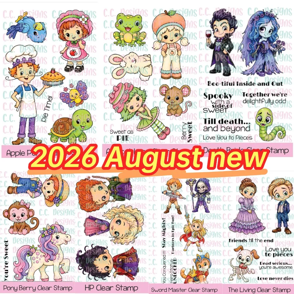 2026 tortoise Wonderland Clear Stamp Set For Scrapbook Diary Decoration Stencil Embossing Template DIY Greeting Card 2025 New