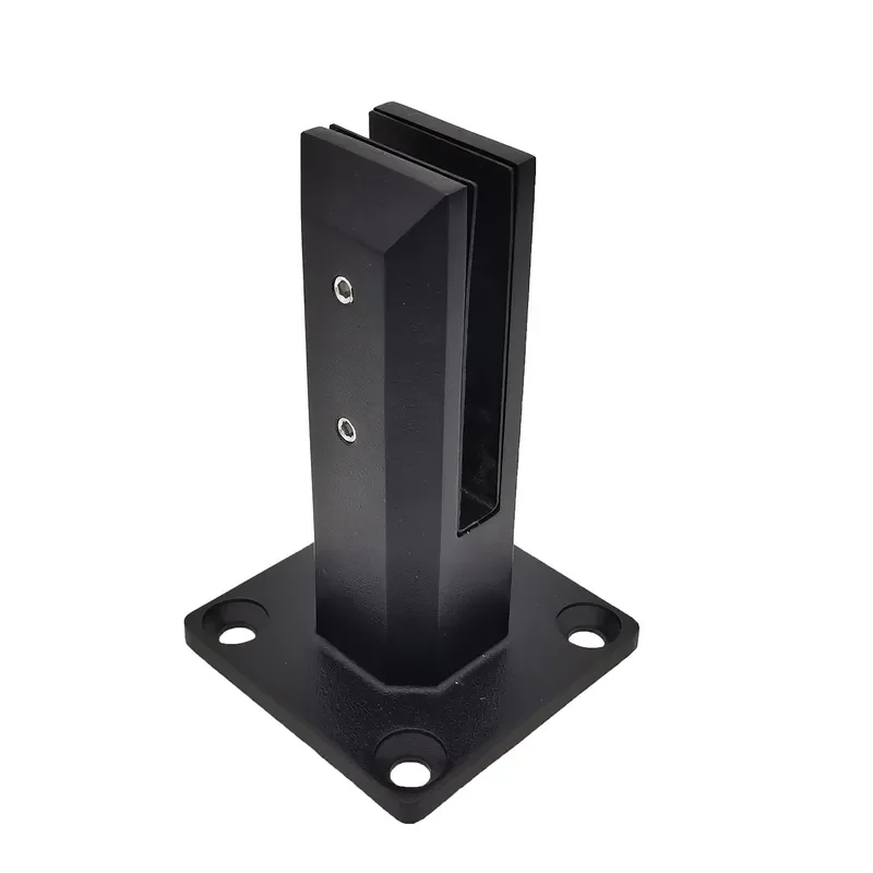 JDR JDR Stair Railing Outdoor Handrail Glass Railing Stainless Steel Swimming Pool Fence Socket