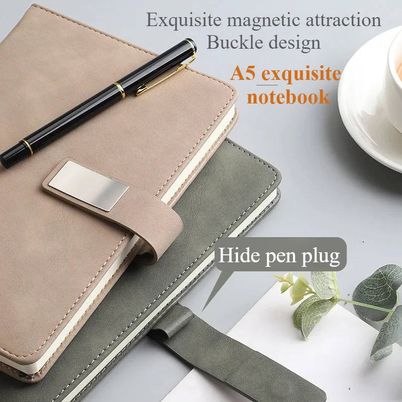 A5 Notebook Thread Mounted Notepad Exquisite and Upscale Business Office Thickened Notebook Student Minimalist Ins Style Planner