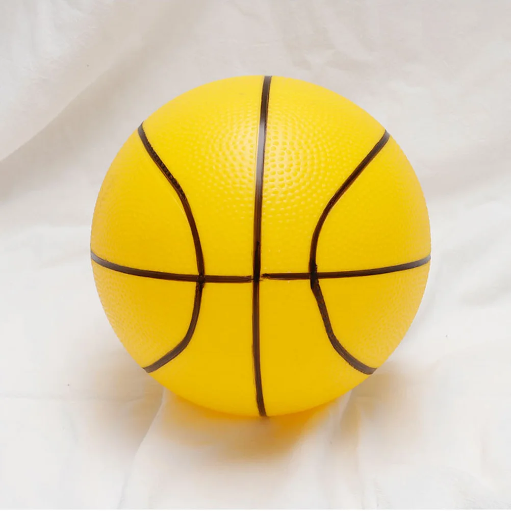 Palla da basket in PVC rinforzato da 3 pezzi da 9 pollici per bambini, per bambini, goditi giochi per interni all'aperto, leggeri e portatili