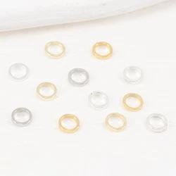 Closed Jump Rings Brass Silver and Gold Color Plated 4mm 5mm 6mm 8mm 10mm Soldered Loops Connectors Diy Jewelry Findings