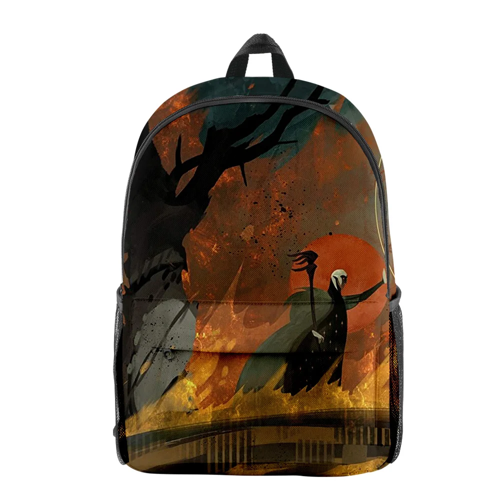 

Classic Popular Dragon Age Dreadwolf pupil Bookbag Notebook Backpacks 3D Print Oxford Waterproof Boys/Girls Travel Backpacks