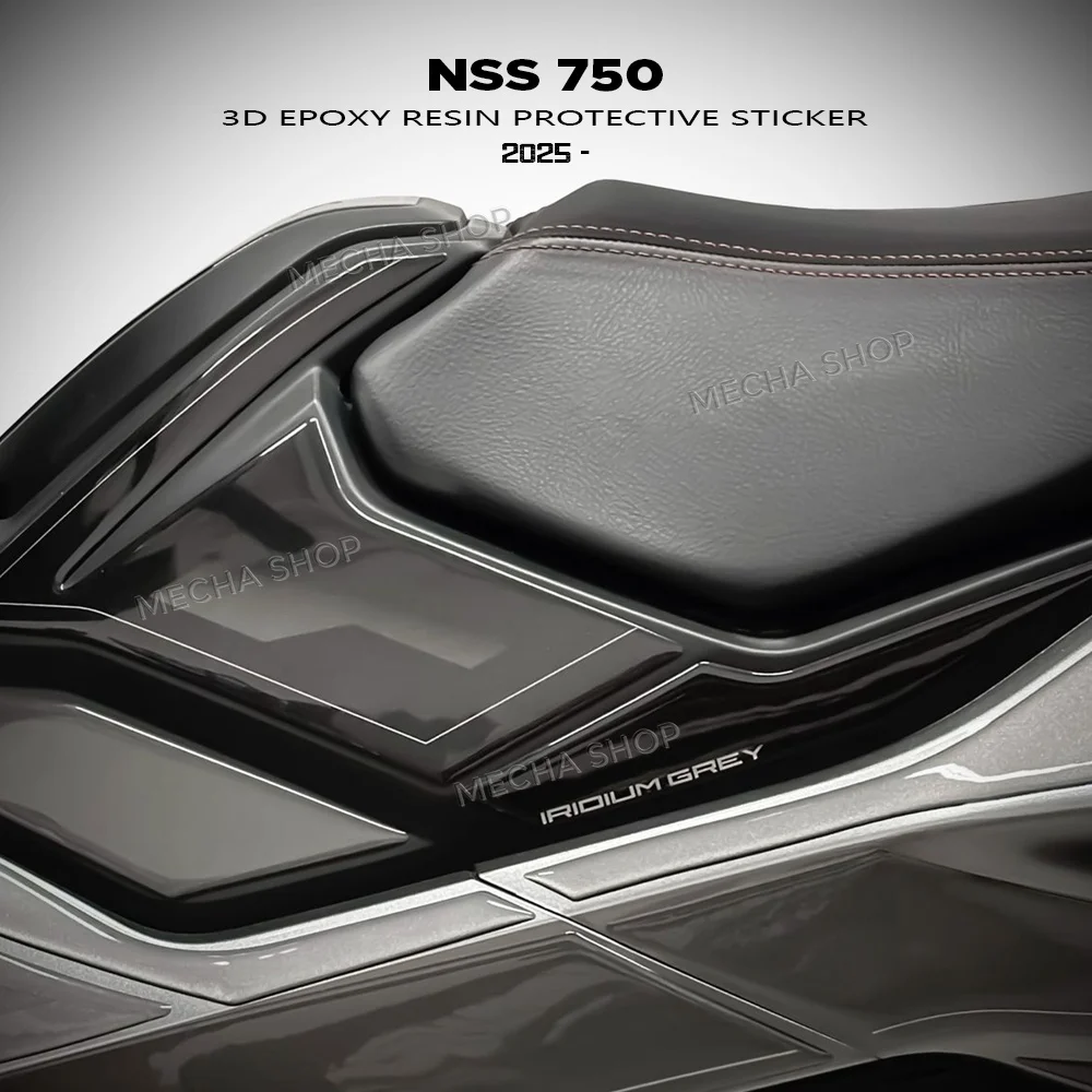 

For NSS750 NSS 750 2025- Motorcycle 3D Gel Decals Accessories Fuel Tank Decorative Protective stickers