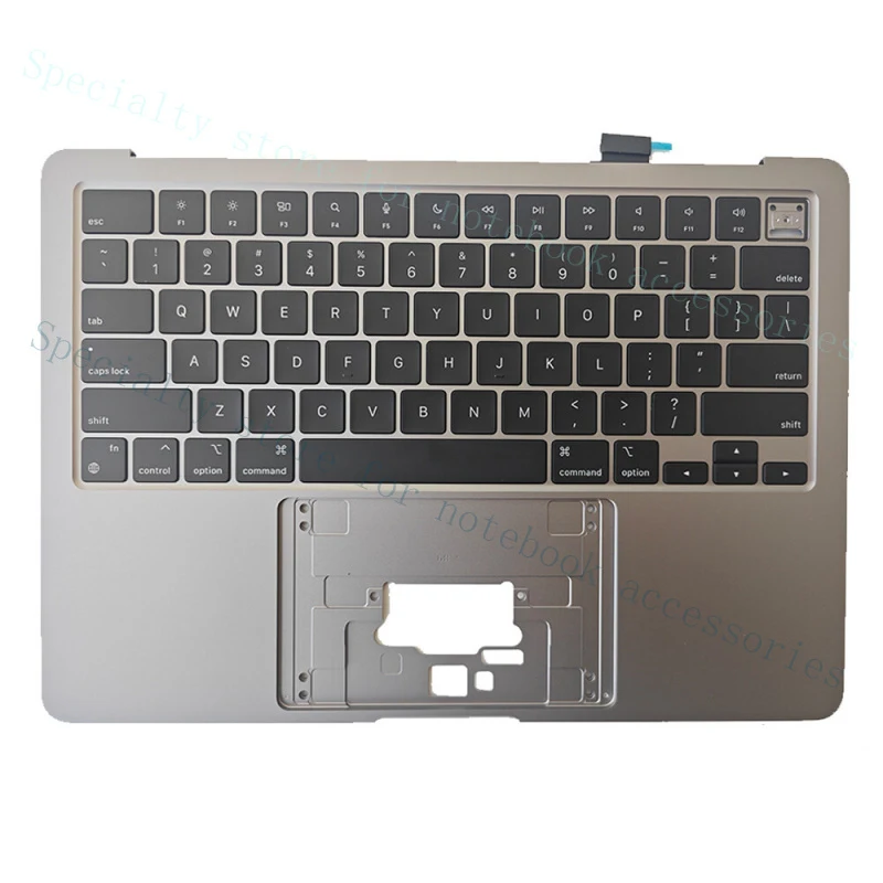 

Новый серый верхний корпус с клавиатурой US и подставкой для рук для MacBook Air 13" M2 A2681 2022