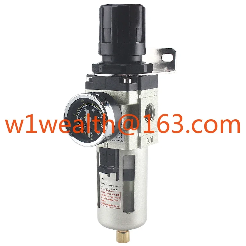 Air pressure reducing filter AW 2000-02 3000-03 4000-04/06 D air compressor pressure regulating single piece