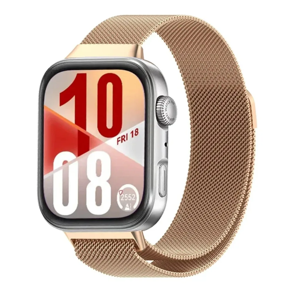 Metalowy pasek do Huawei Watch Fit 3/4/Fit 4 Pro Milanese Loop Bracelet Akcesoria Correa do Huawei Watch Fit 4 3 Magnetyczny pasek