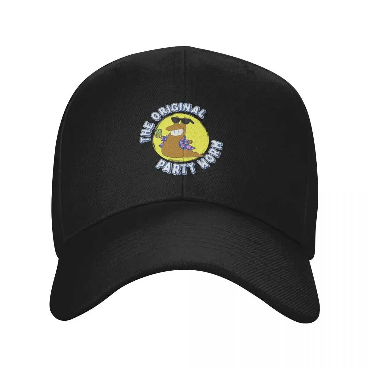 

The Original Party Worm 3 Baseball Cap Luxury Brand hard hat Rugby Elegant Women's Hats Men's