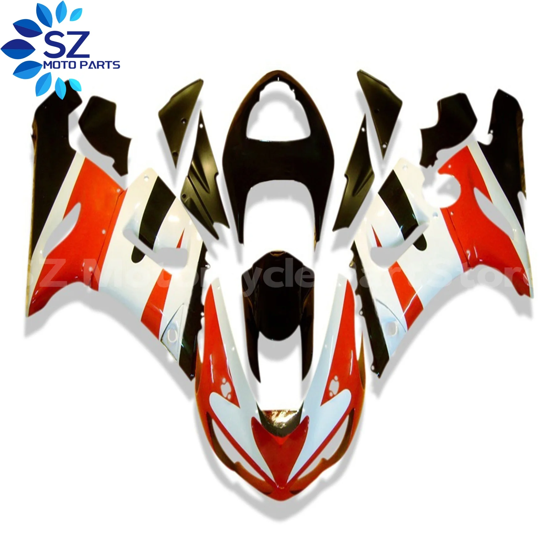 

New ABS Motorcycle full Fairing Kit Fit For KAWASAKI ZX-6R 05 06 ZX6R 636 2005 2006 Custom Fairings Kits Bodywork set