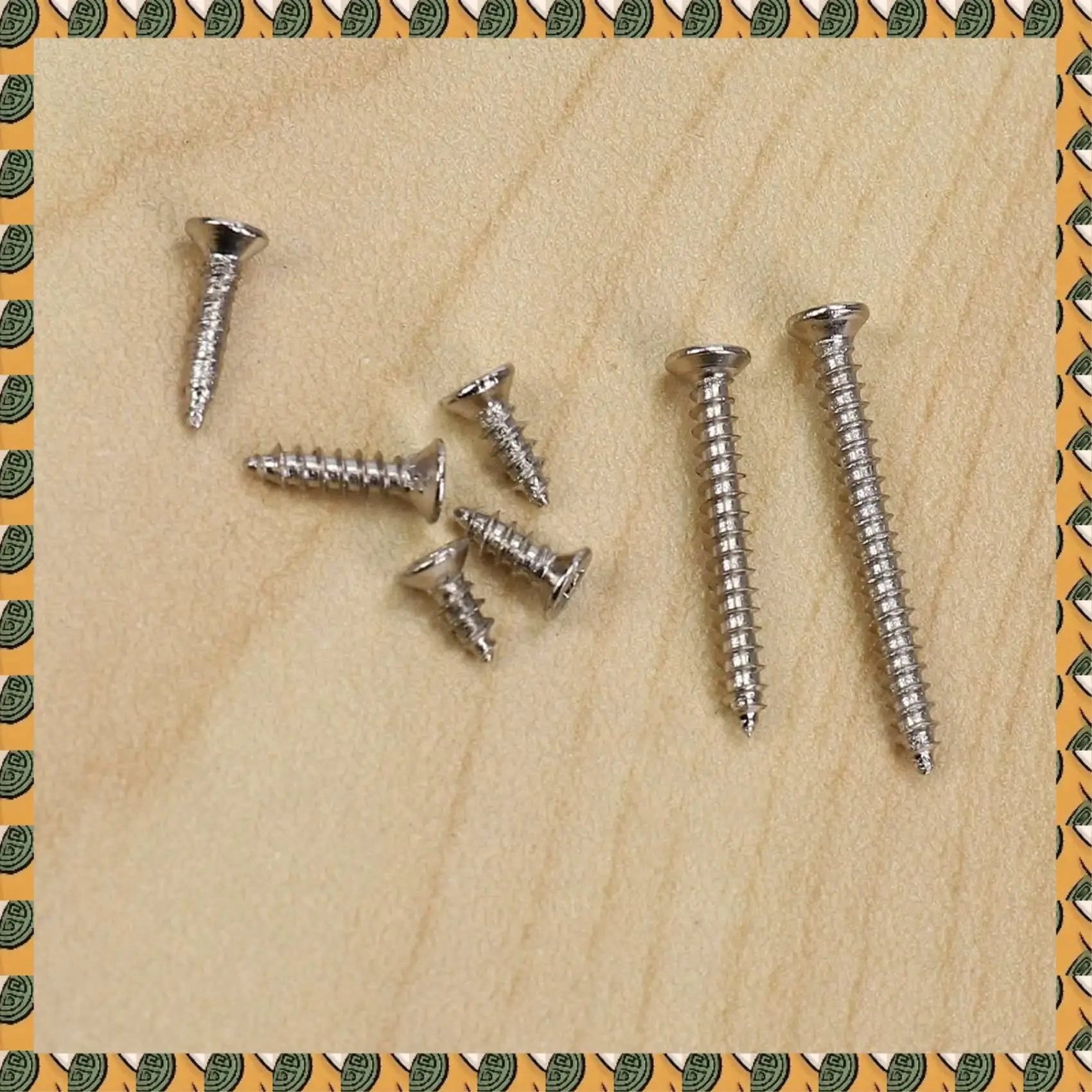 

A77I 2400 шт. набор саморезов из нержавеющей стали, стопорная гайка, наборы винтов для гвоздей с деревянной резьбой M2