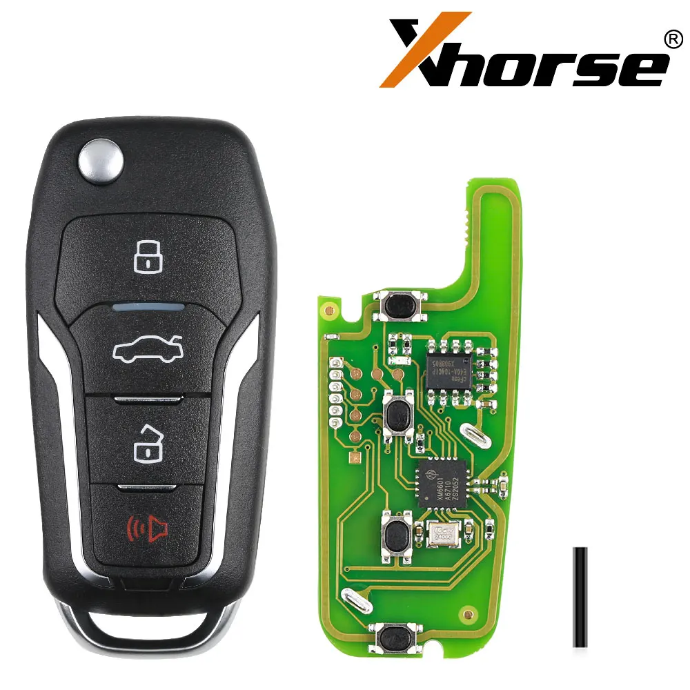 5PCS Xhorse XK Wire Remote Key XKB501EN XKLKS0EN XKDS00EN XKKF02EN XKFO01EN XKB508EN XKHY01EN XKHY05EN for VVDI2/Mini Key Tool