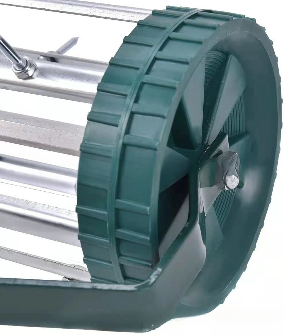 Iron scarifier, lawn aerator, scarifier, lawn lawn mower, T-handle, garden tools