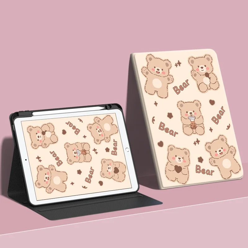 

Cute Bear Case For Xiaomi Pad 6/6 Pro Kawaii Case for MiPad 6s Pro 12.4 Mipad 5 Pro 11in Redmi Pad SE Case Redmi Pad 10.6 Cover