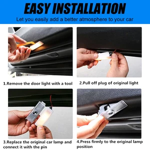 LED Car Projector Car, Willkommenslicht für BMW, Mini Cooper Works, R52, R55, R56, R57, R57, R53, R60, R61, F54, F55, F56, F60, Autoteile 8 Hauptverkaufsmini Cooper F56 Lichter - №5