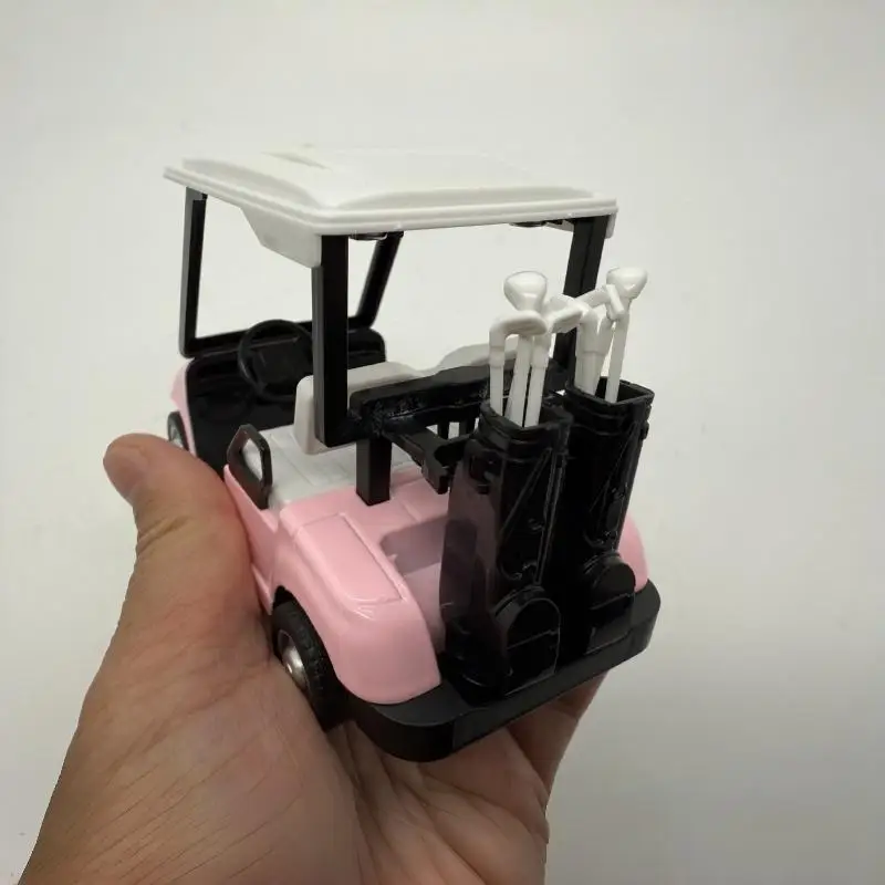 

**1Pcs Alloy Transportation Gift Mini Golf Cart Metal Pull Back Action Cart 1:20Scale Golfcart Pullback Vehicle Cake Decoration