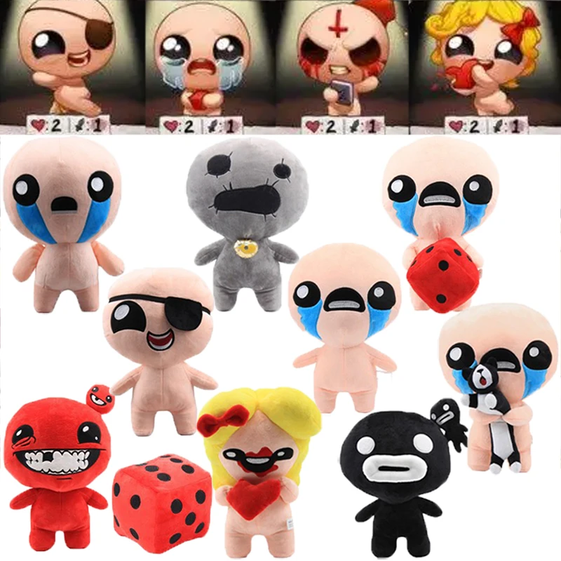 30cm The Binding of Isaac Plush Toys  Afterbirth Rebirth Syuffed Doll Game Cartoon ISAAC Plushies Gifts Children Kids Xmas Gifts