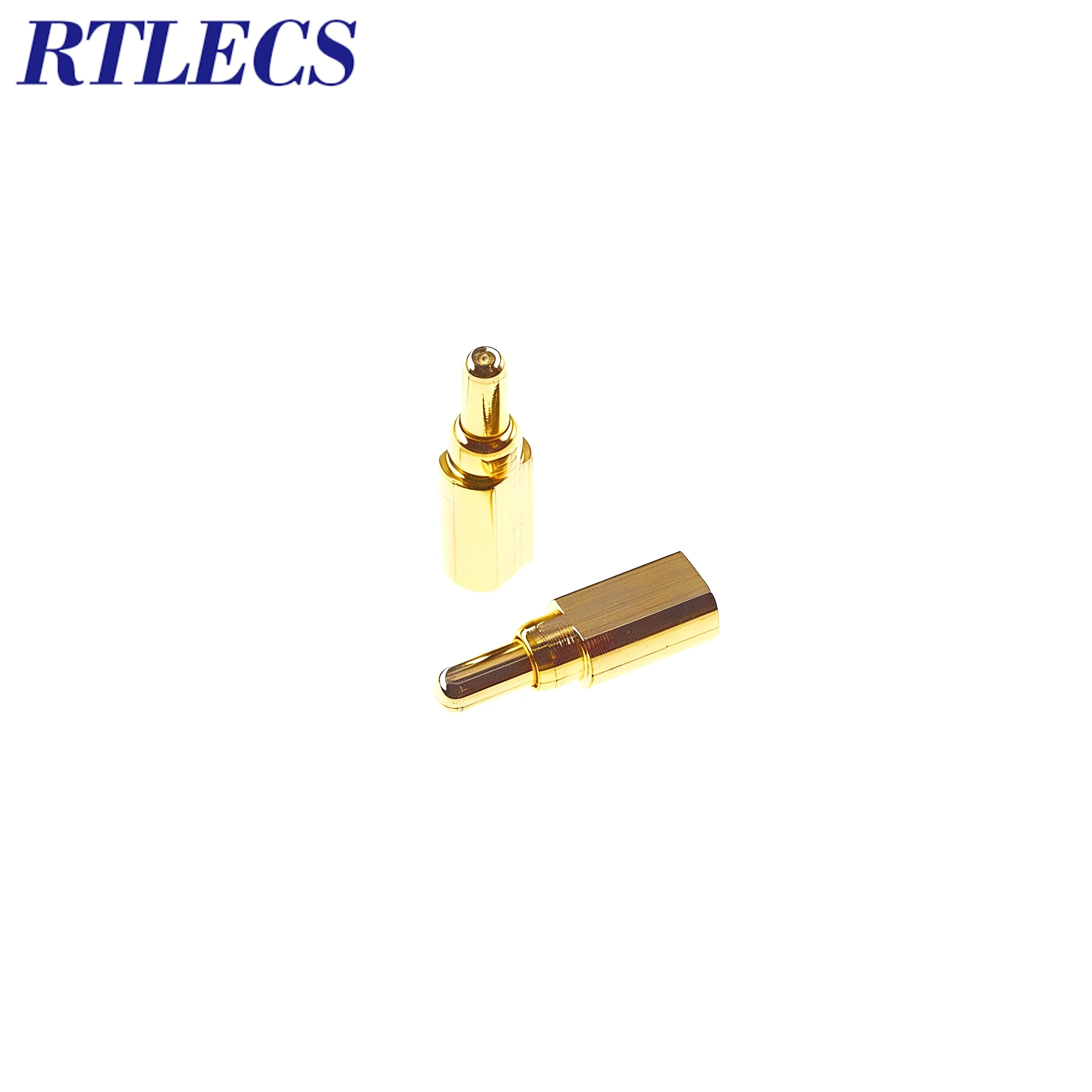 Ultra Low Profile 1.5mm Height Horizontal Pogo Pin Right Angle SMT 4.5mm to 7mm Length 1A Probe Spring Loaded Gold Plated for El