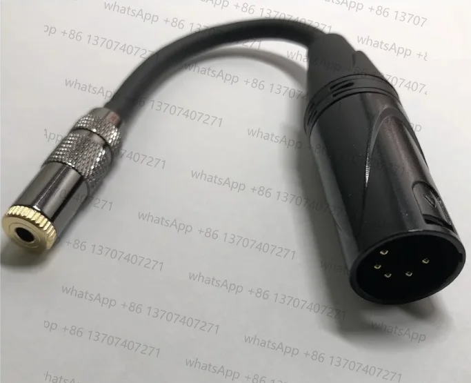 hifi-オス-5-ピン-xlr-バランス-35mm-メスオーディオケーブル-dac-ステージ-xlr-ヘッドフォンアダプターケーブル