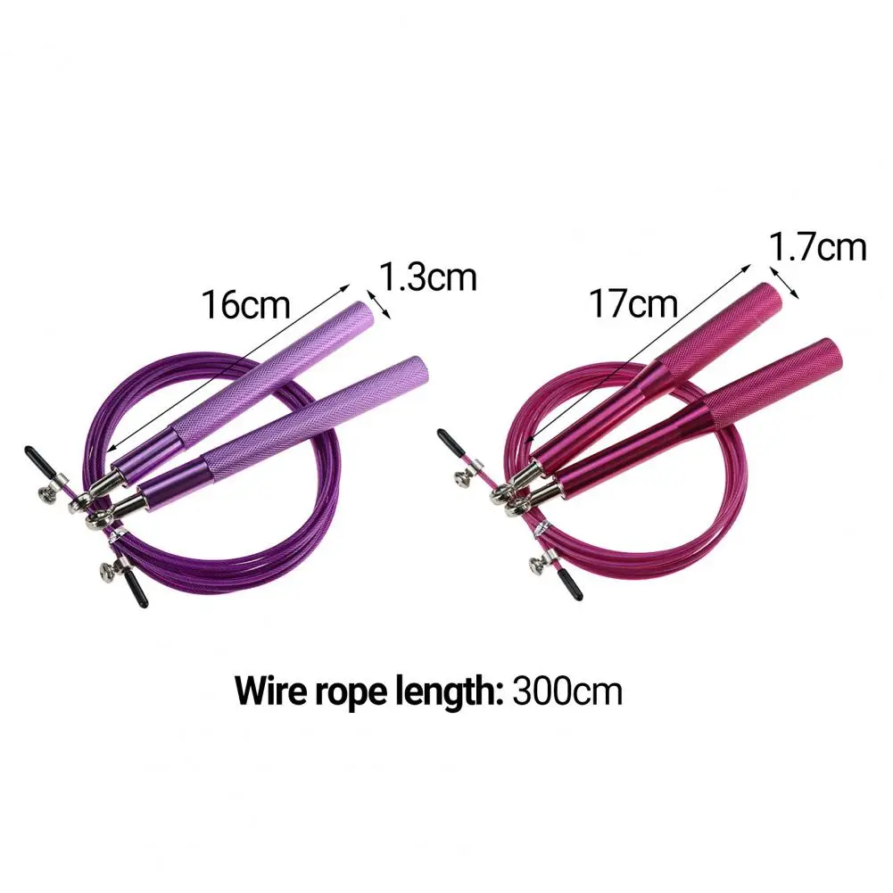 Wear Resistant  Universal High Speed Jump Skipping Rope Adjustable Skipping Rope 360 Degree Rotating   Sport Goods