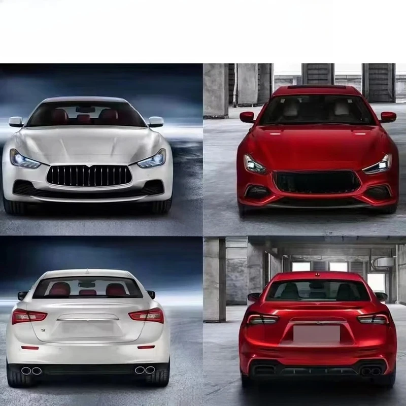 For Maserati Levante| GTS Trofeo Body Kit - Front/Rear Bumper, Grille, Trim Strips