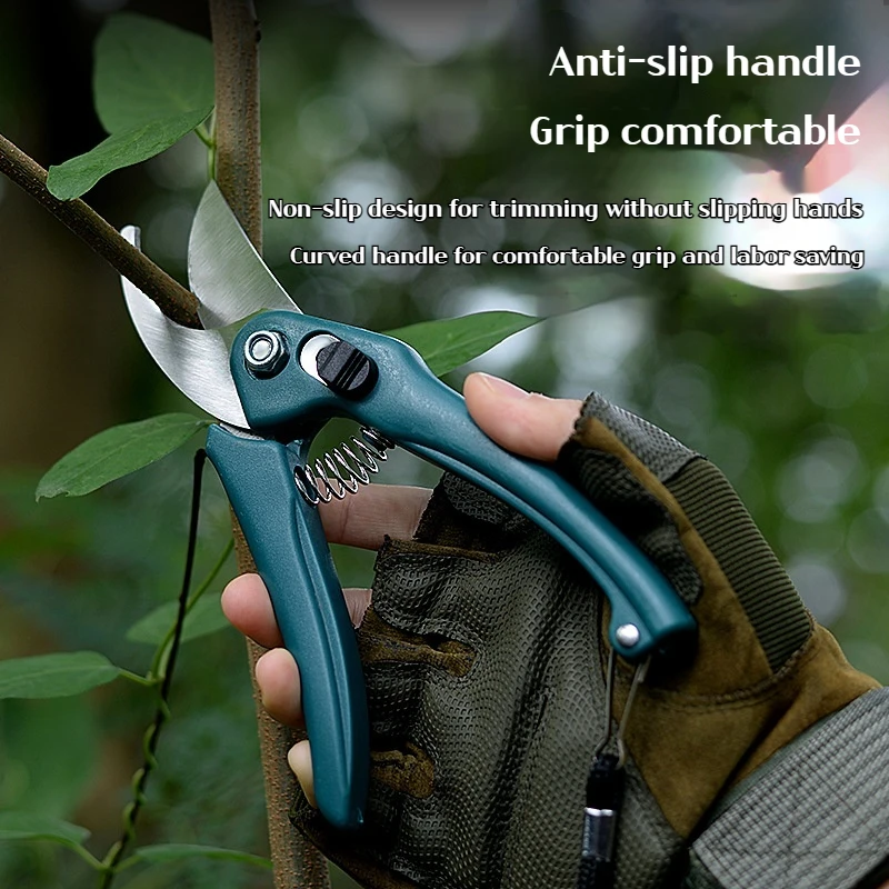 Garden Hand Tool Scissors with Anti-loss Rope Can Cut Various Gardening Crops Such as Flower Branches/Twigs Under 2.5cm