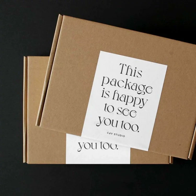 

Custom Box Seal Label For Small Business Thank You Order Packaging Sticker Product Shipping Personalized LOGO Design Adhesive