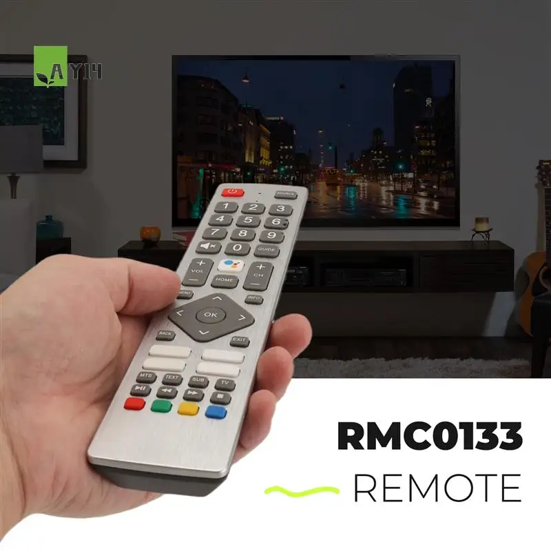 AY14 -1 PCS RMC0133 Controle Remoto Substituir Peças de Reposição Para Sharp TV Controle Remoto Configuração Gratuita