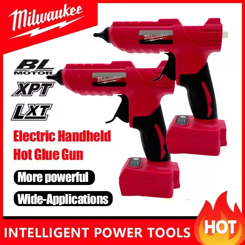 Milwaukee NEW Original  Electric Hot Melt Glue Gun 18V Li-ion Battery DIY Hot Melt Glue Gun For Pack