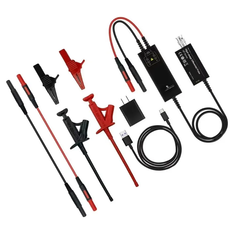 

200MHz Oscilloscope Probe DP702: High Voltage Differential Probe, 20X/200X Attenuation