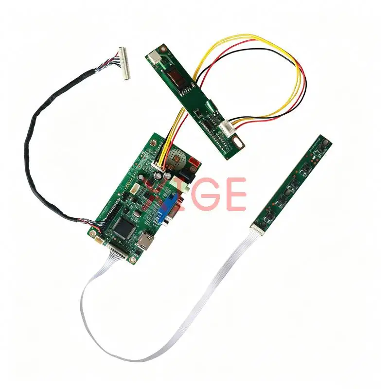 

For N150X6 N150X2 N150X3 TX38D81VC1CA LCD Monitor Controller Drive Board DIY Kit 1024x768 HDMI+VGA 1-CCFL 1024*768 LVDS 30-Pins
