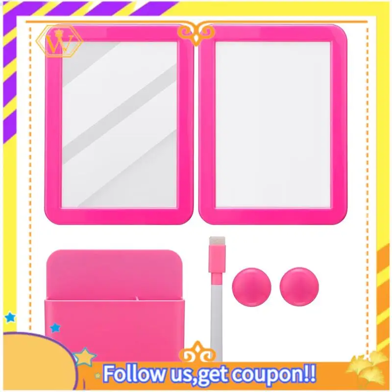 

Latest-Locker Accessory Kit-Girl Back To School Supplie,Magnetic Whiteboard Mirror Dry Erase Marker Holder And School Supplie